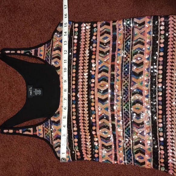 ❤️"Rue 21" brand. Sequence Tank Top. Size S. - Picture 6 of 8